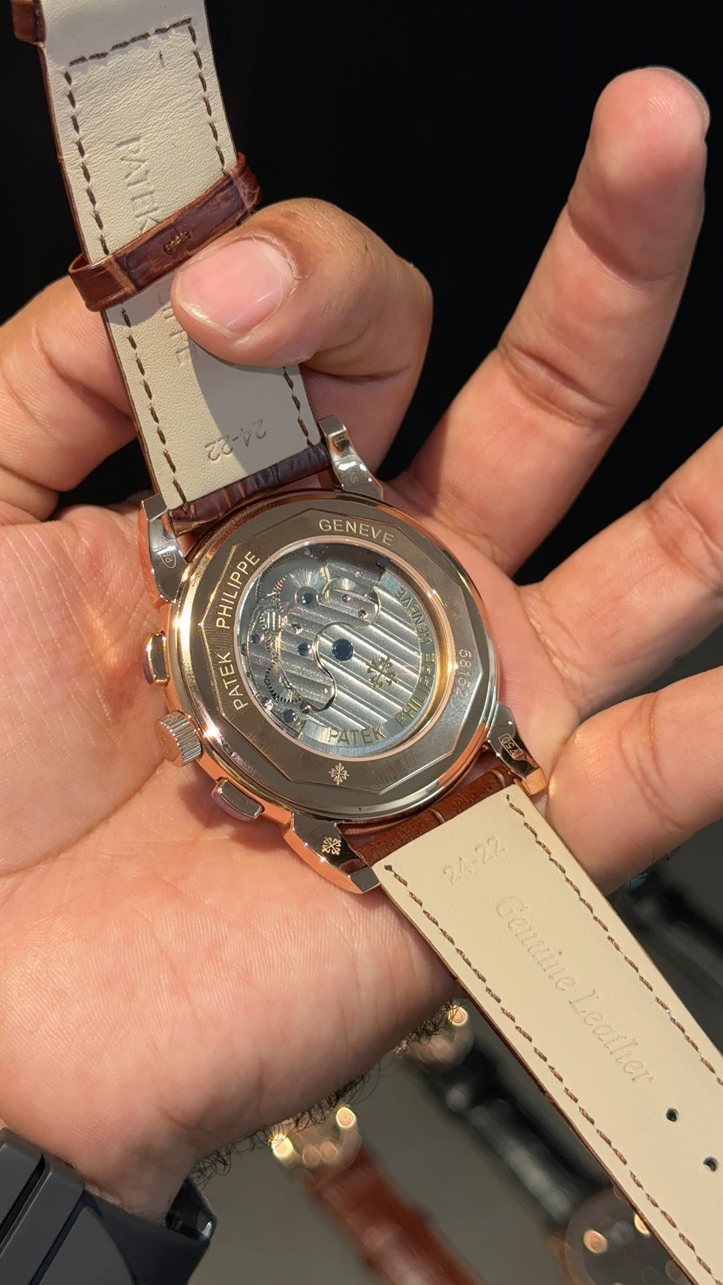 Patek Century | Auto | DayDate |  White Dial | Brown leather strap