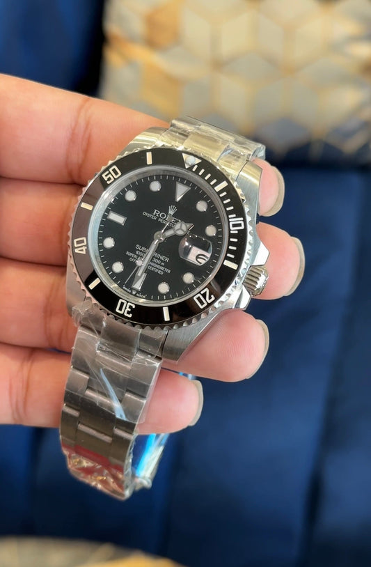Submariner | Silver Chain | Black Dial
