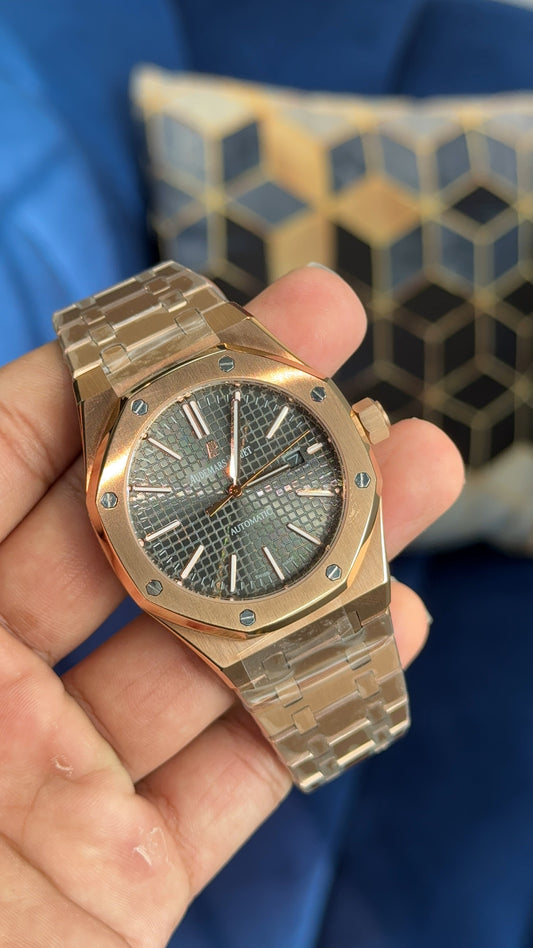 AP Auto | Rose Chain |  Grey box dial
